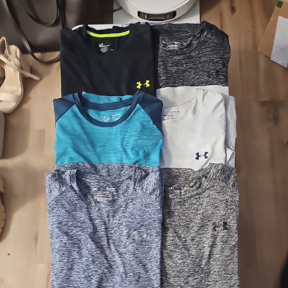 Under Armour Men's T-Shirt Collection - Black, Blue, Gray